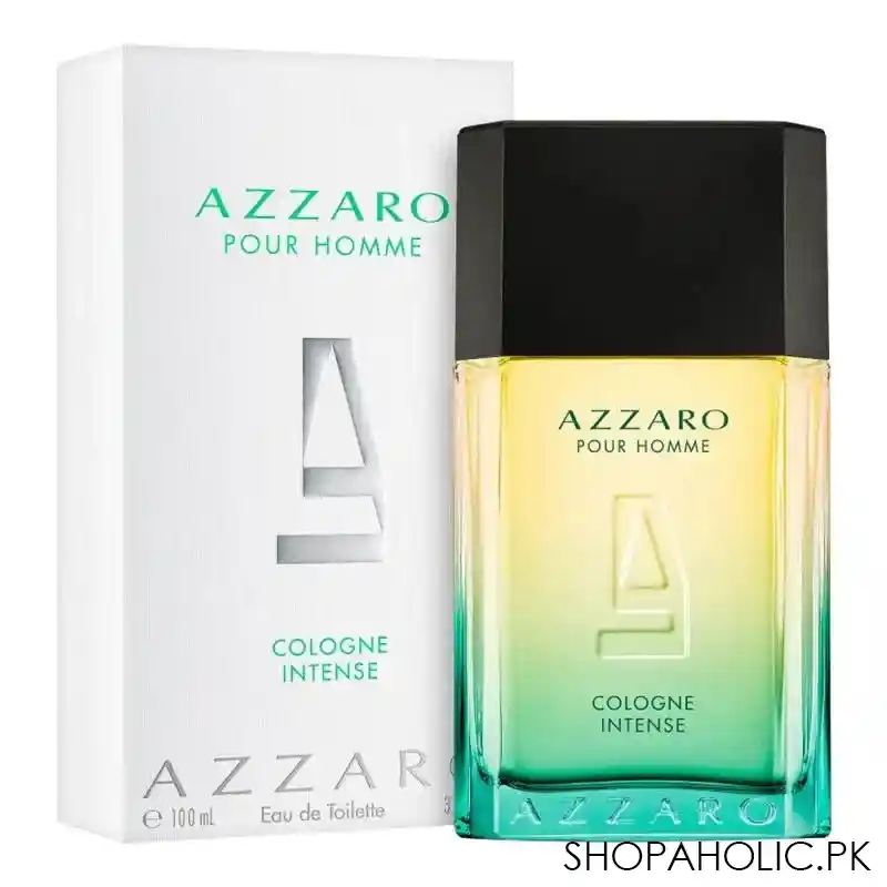 azzaro pour homme cologne intense eau de toilette pour homme, 100ml image2