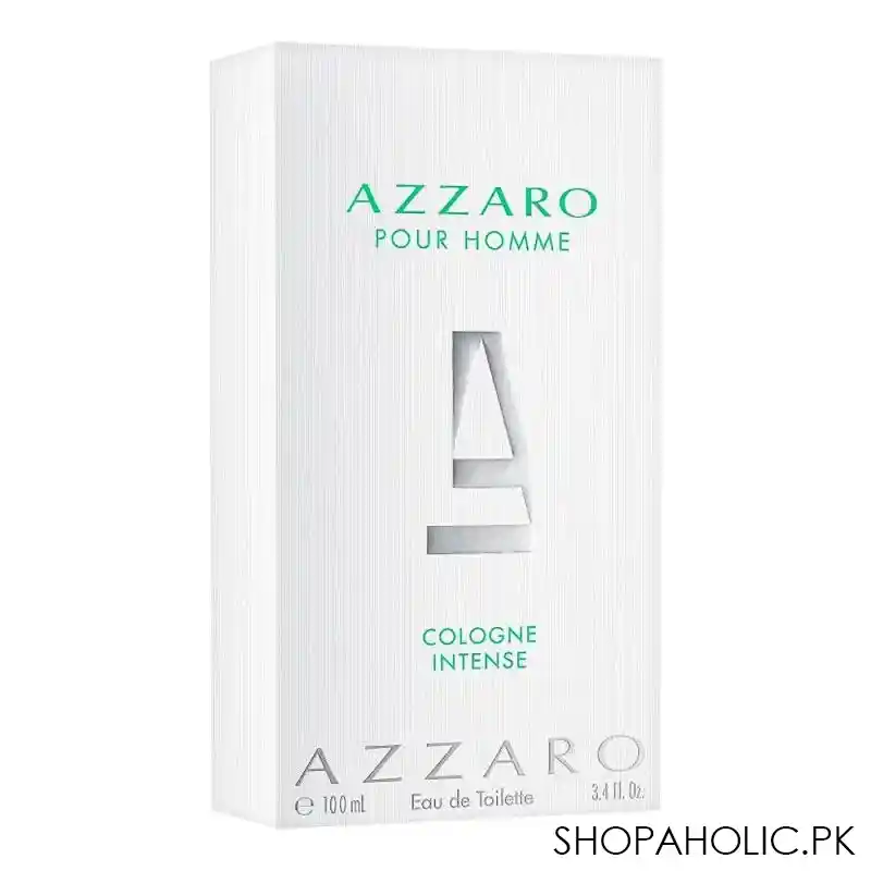 azzaro pour homme cologne intense eau de toilette pour homme, 100ml image3