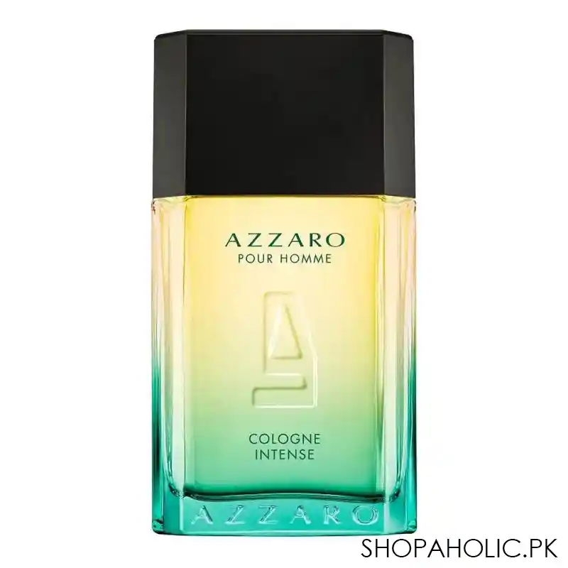 azzaro pour homme cologne intense eau de toilette pour homme, 100ml main image