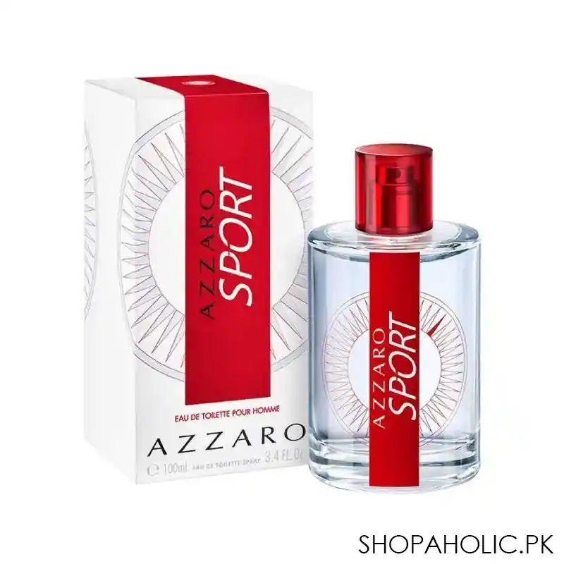 azzaro sport eau de toilette, fragrance for men, 100ml main image