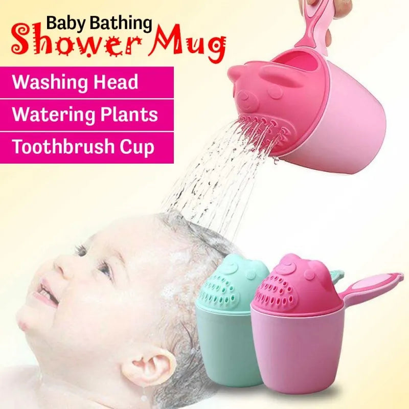 baby bathing shower mug main image