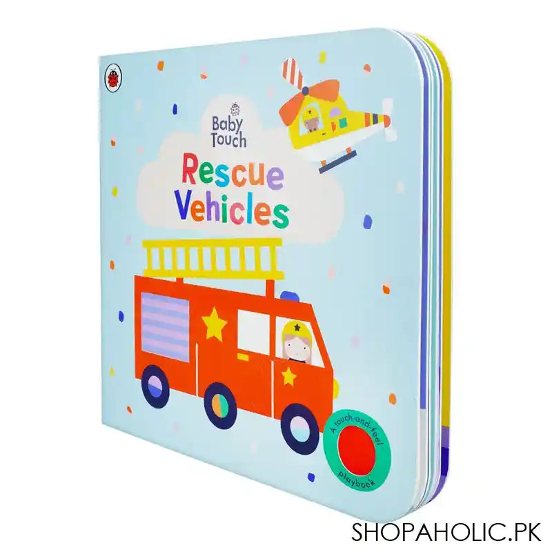 Baby Touch Rescue Vehicles Book - Main Image