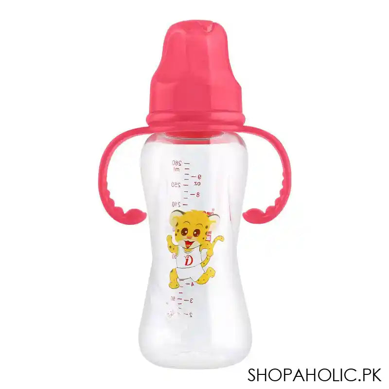 Baby World Baby Feeding Bottle With Handle, 240ml, BW2025 - Main Image