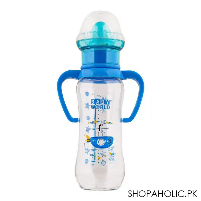 Baby World Contra Colic Standard Neck Feeding Bottle, 240ml, BW2016 - Main Image