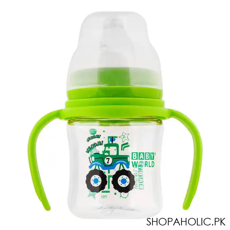 Baby World Contra Colic Wide Neck Feeding Bottle, 120ml, BW2007 - Main Image