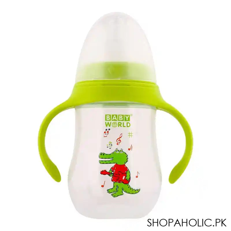 Baby World Contra Colic Wide Neck Feeding Bottle, 240ml, BW2010 - Main Image