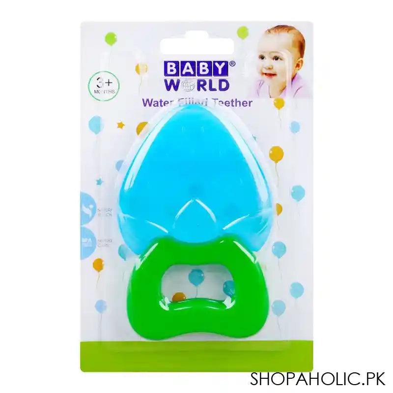 Baby World Water Billed Teether, For 3+ Months, Blue, BW3004 - Main Image