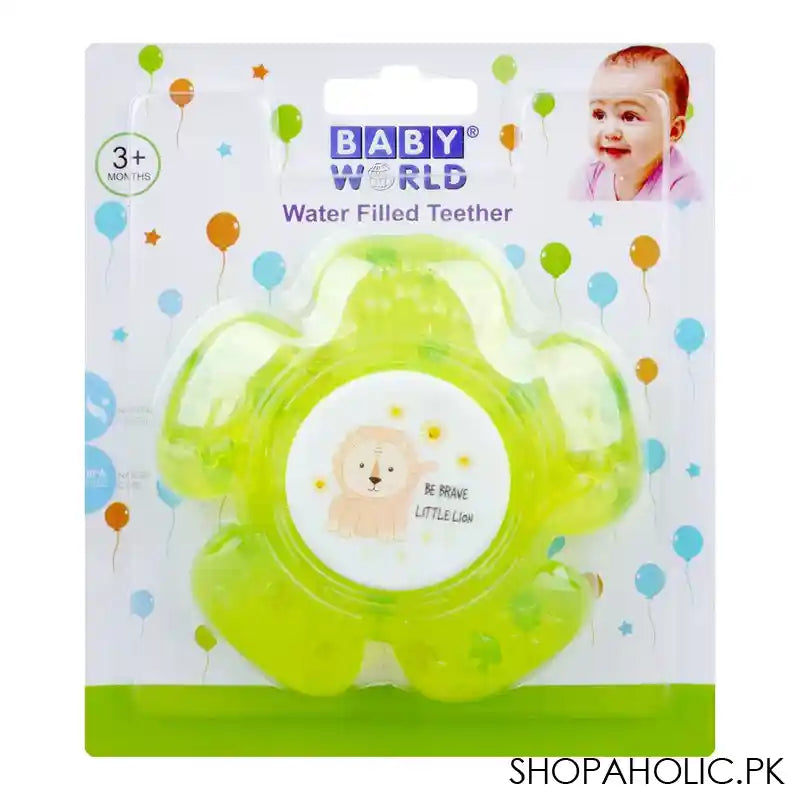 Baby World Water Billed Teether, For 3+ Months, Light Green, BW3005 - Main Image