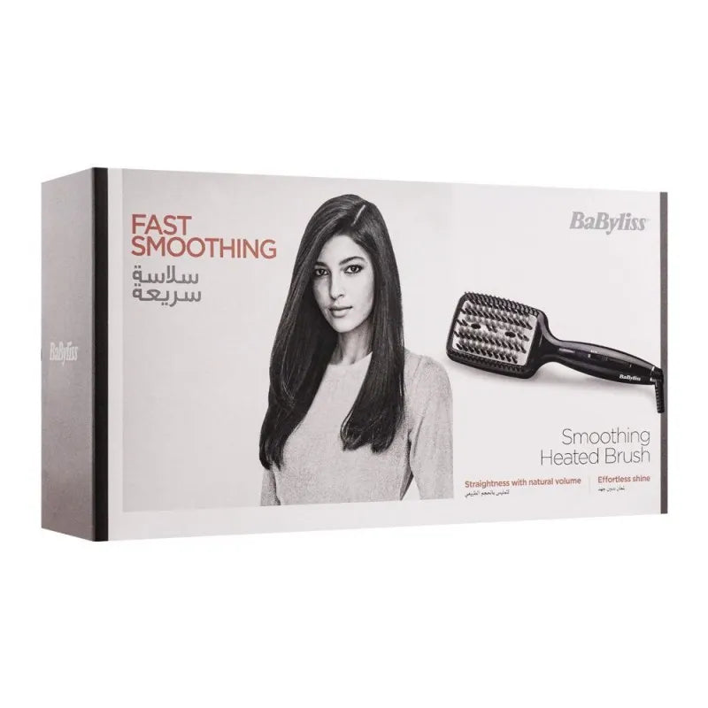 babyliss fast smoothing heated brush, hsb101sde image2