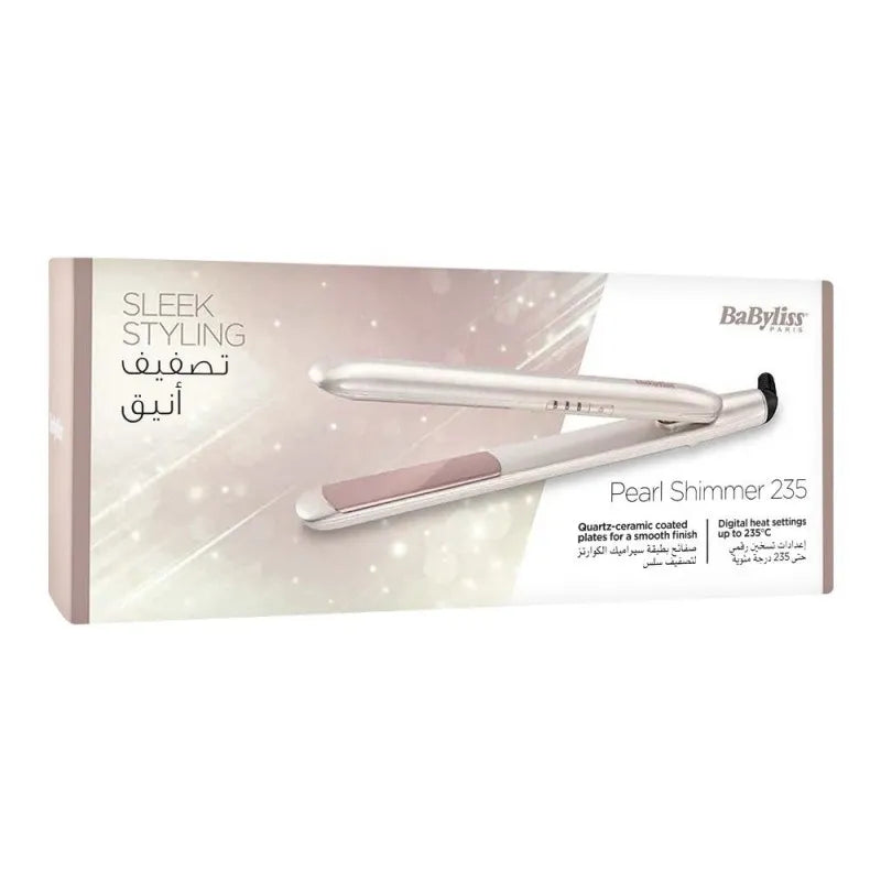 babyliss pearl shimmer 235 hair straightener, 2515psde image2