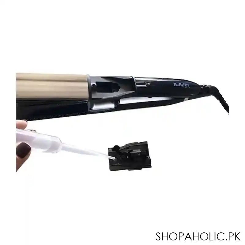 babyliss steam pure 2 in 1 straightening and curling, straightener & curler, st495sde image5