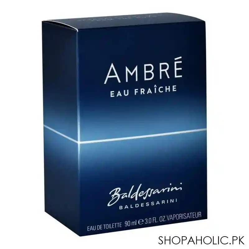 baldessarini ambre eau fraiche eau de toilette for men, 90ml image2