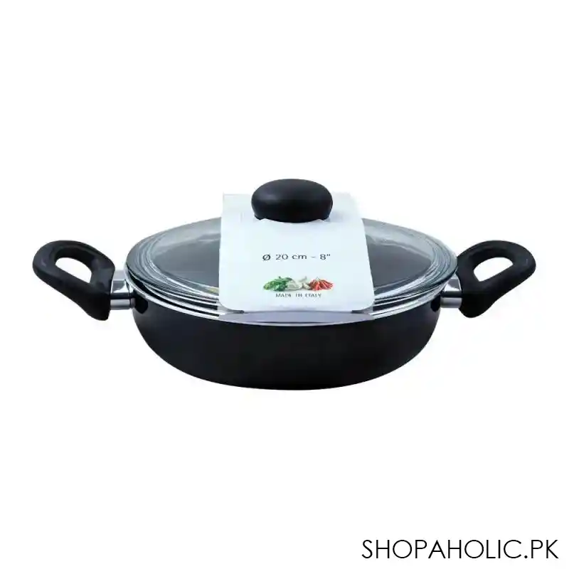 ballarini non stick karahi pan, 20cm, 8 inches image2