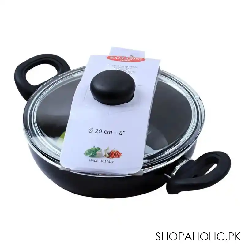 ballarini non stick karahi pan, 20cm, 8 inches main image