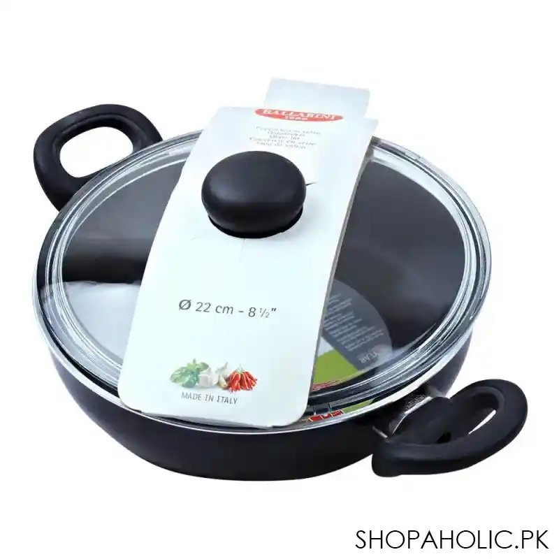 ballarini non stick karahi pan, 22cm, 8.5 inches main image