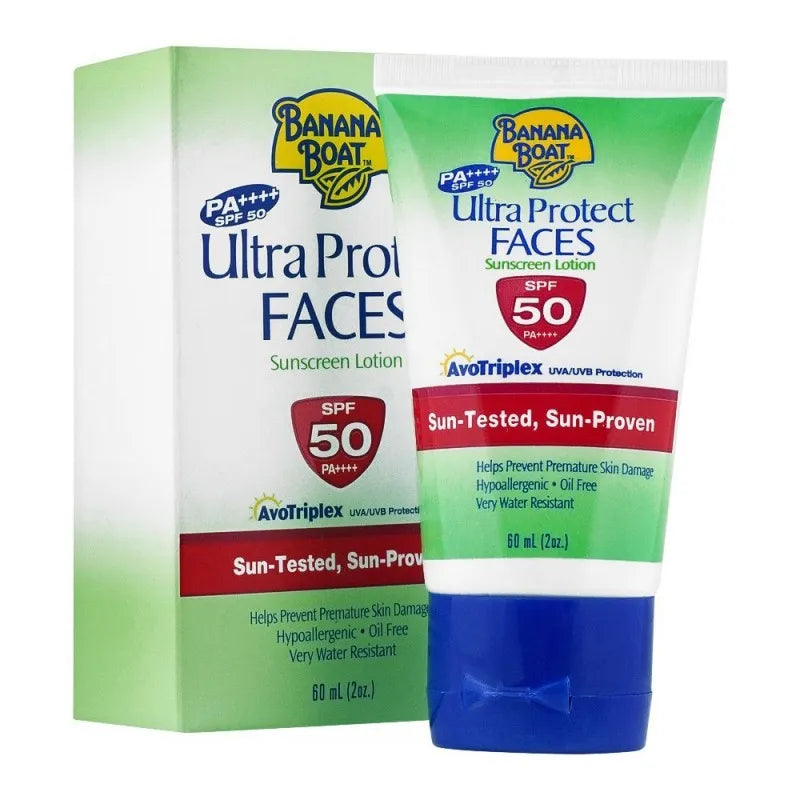 banana boat simply protect sport sunscreen lotion, spf 50, 60ml main image