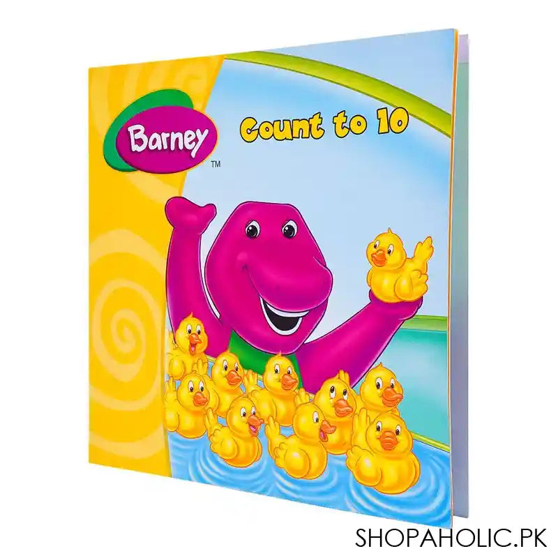 Barney Count To 10, Book - Main Image