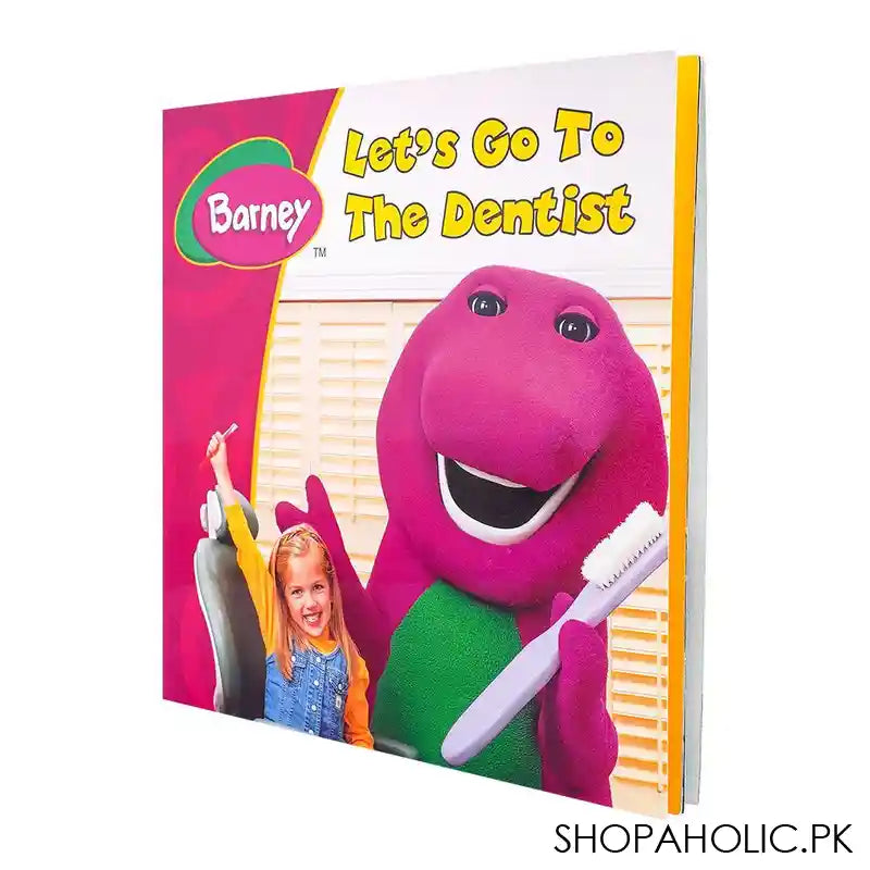 Barney Let's Go To The Dentist, Book - Main Image