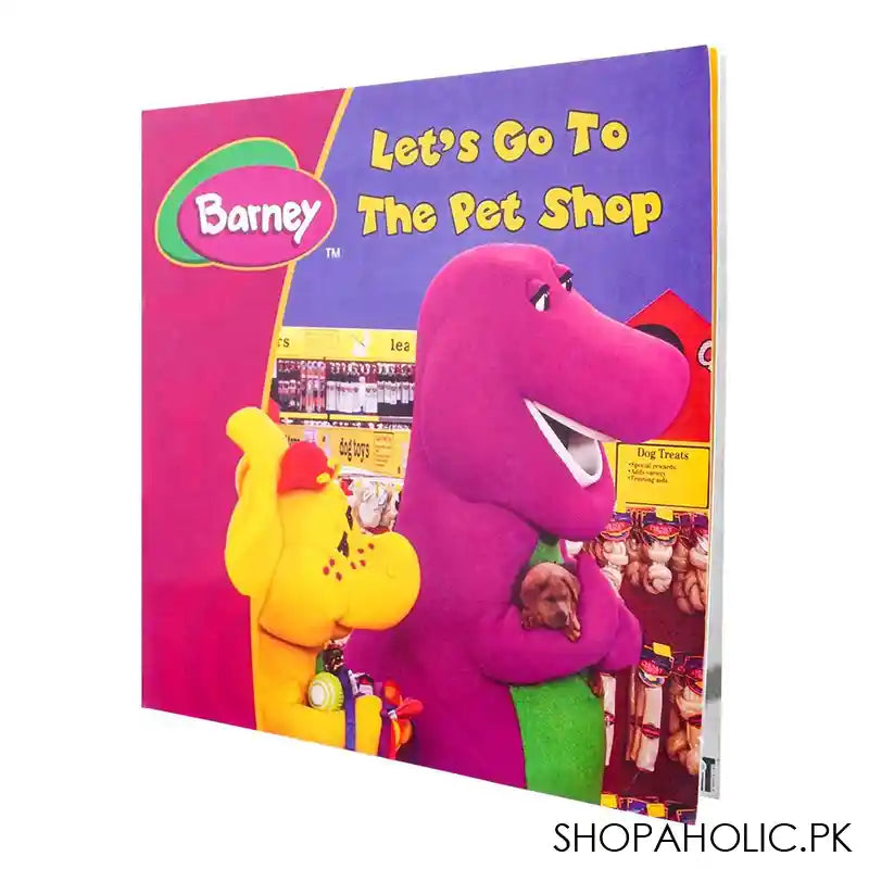 Barney Let's Go To The Pet Shop, Book - Main Image