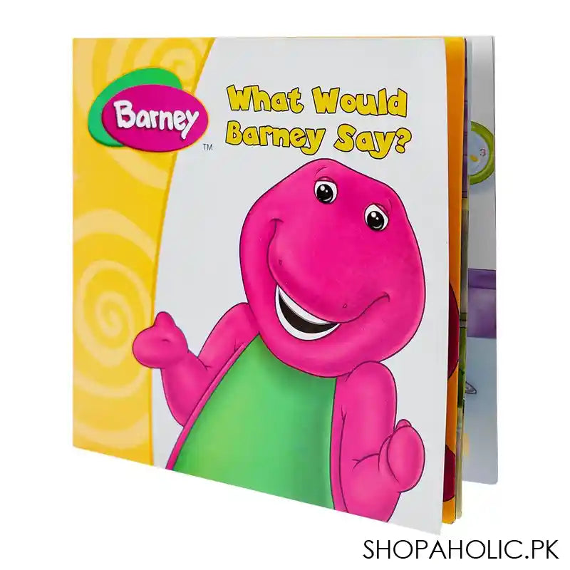 Barney What Would Barney Say? Book - Main Image