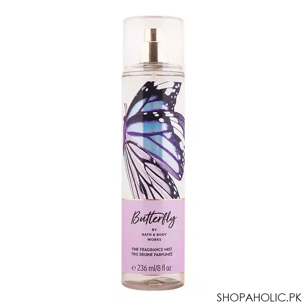 bath & body works butterfly fragrance mist, 236ml main image