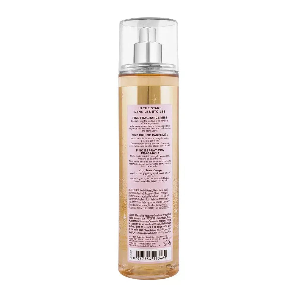 bath & body works in the stars fragrance mist, 236ml image2