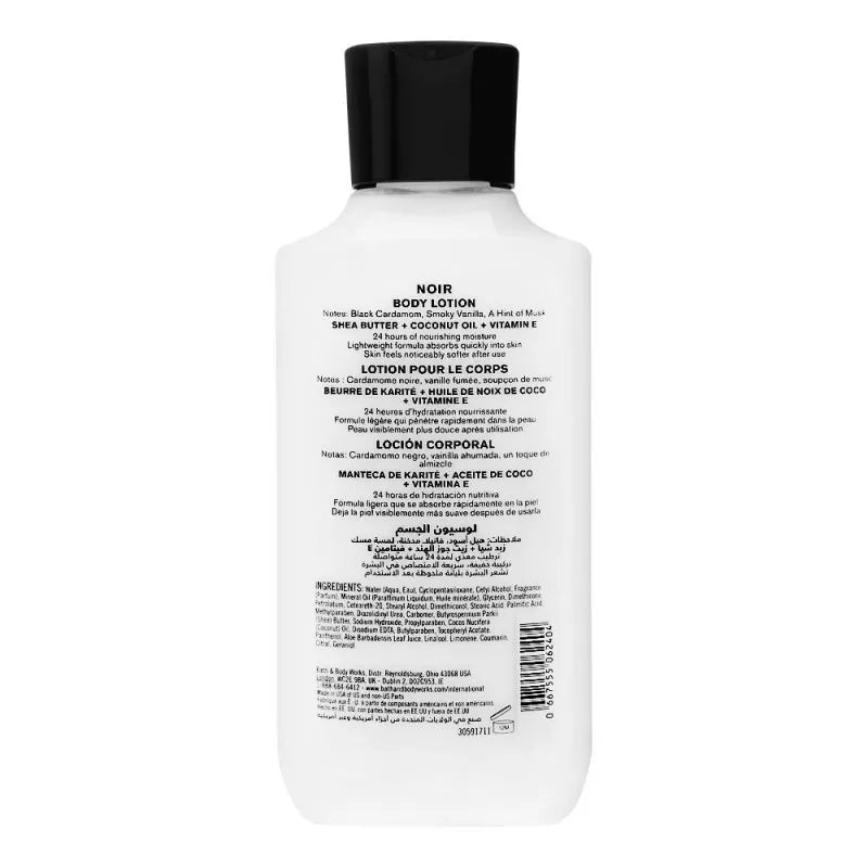 bath & body works noir 24h moisture body lotion, 236ml image2