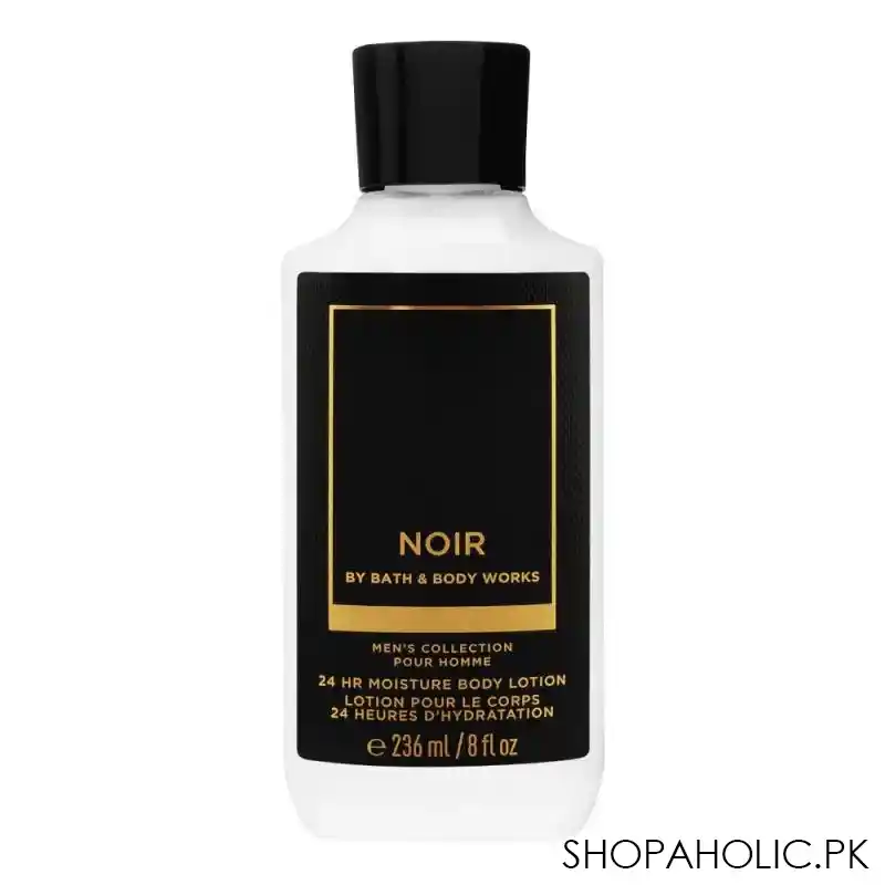 bath & body works noir 24h moisture body lotion, 236ml main image