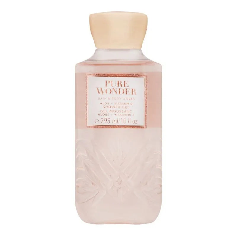 bath & body works pure wonder aloe + vitamin e shower gel, 295ml main image