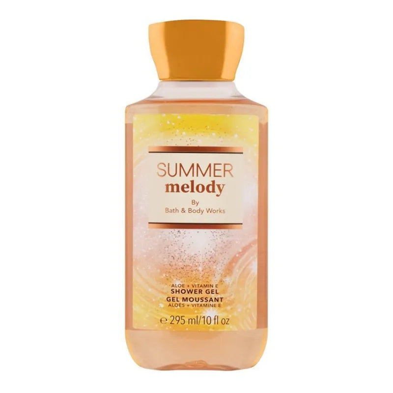 bath & body works summer melody aloe + vitamin e shower gel, 295ml main image