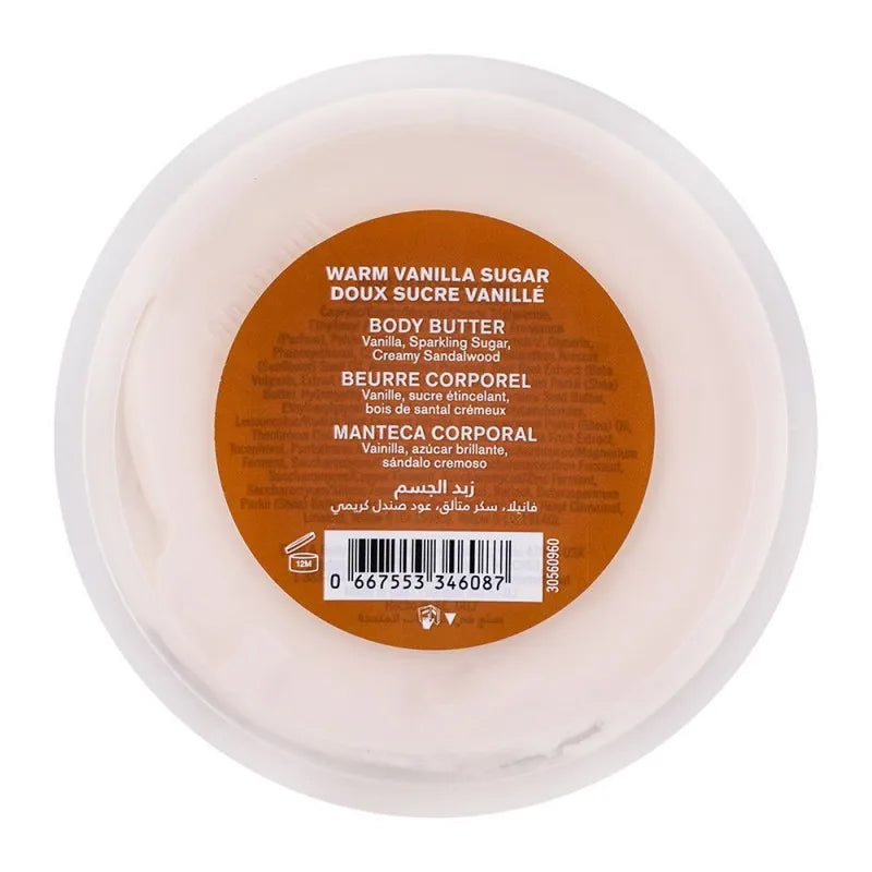 bath & body works warm vanilla sugar 24+ hours moisture body butter, 185g image2