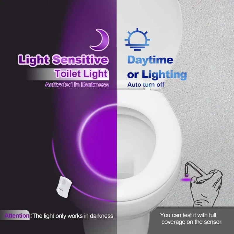 bathroom colorful motion sensing night light image4