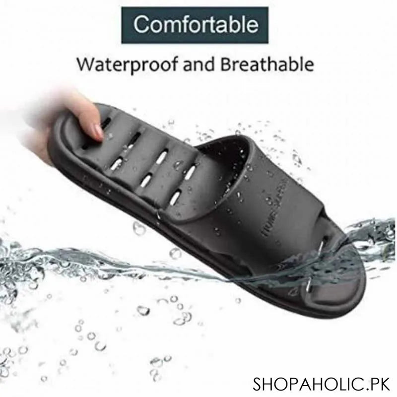 bathroom non slip slipper for women & men image5