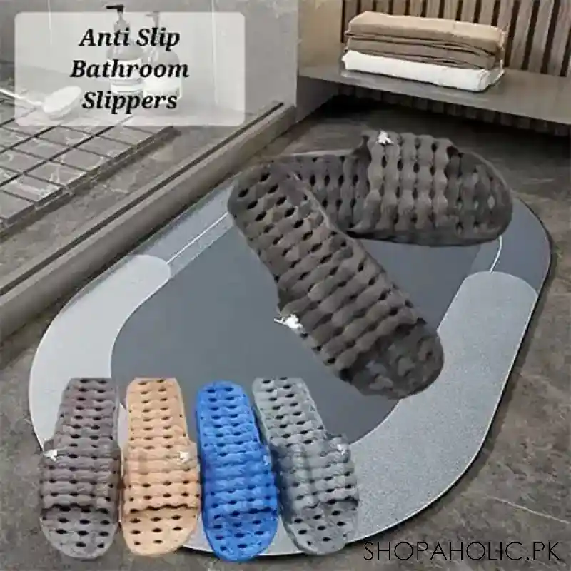 bathroom non slip slipper for women and men main image