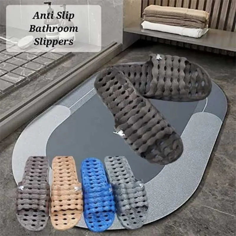 bathroom non slip slipper for women & men main image