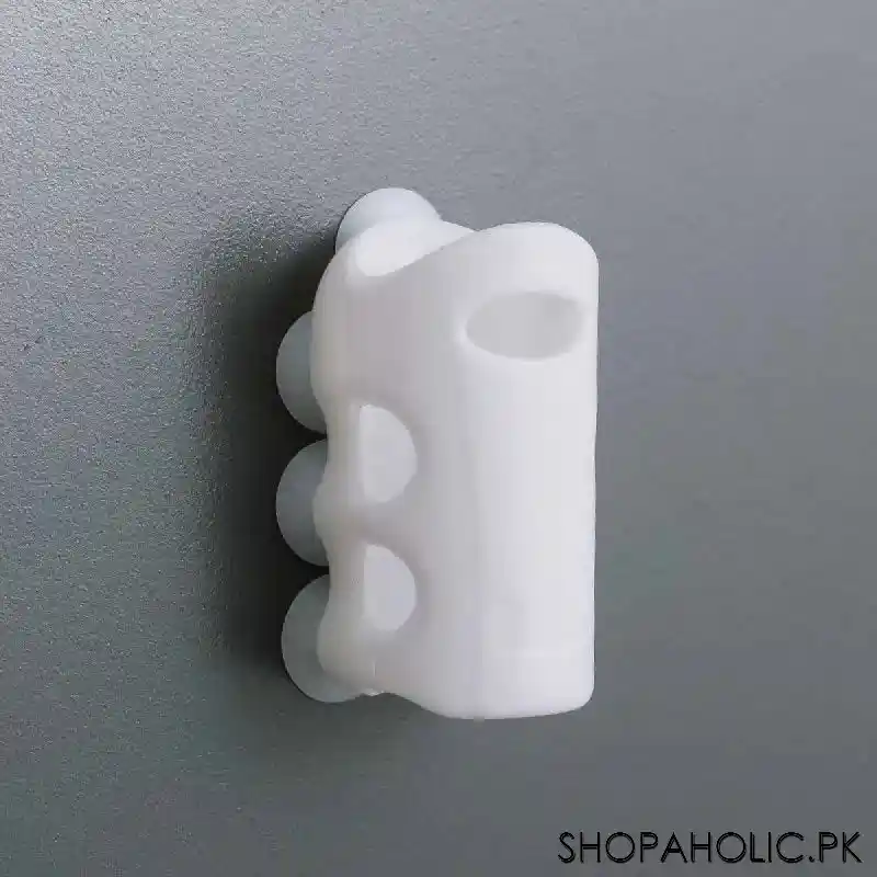 bathroom silicone suction shower holder image2