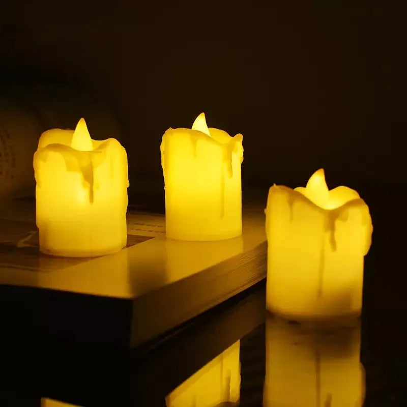 battery operated led tea light candel image3