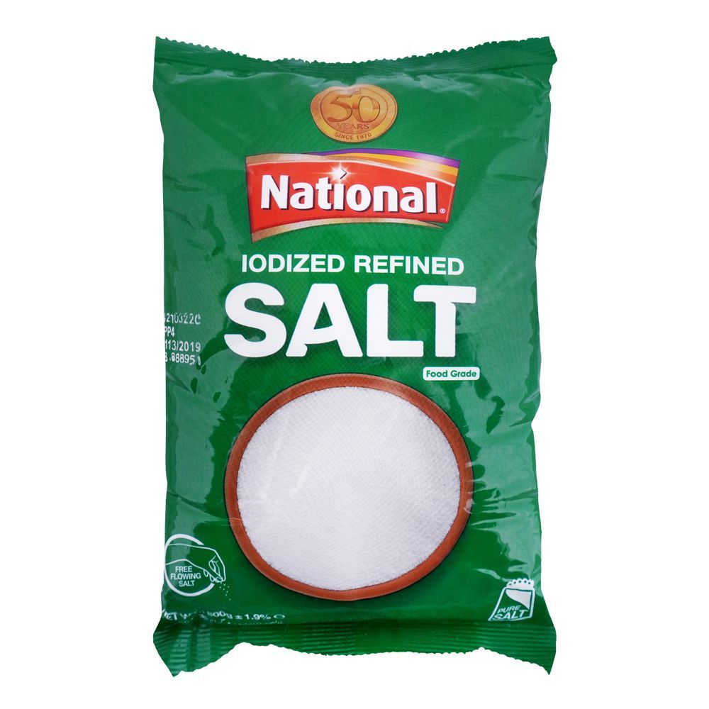 National Iodized Salt, 800g - Main Image