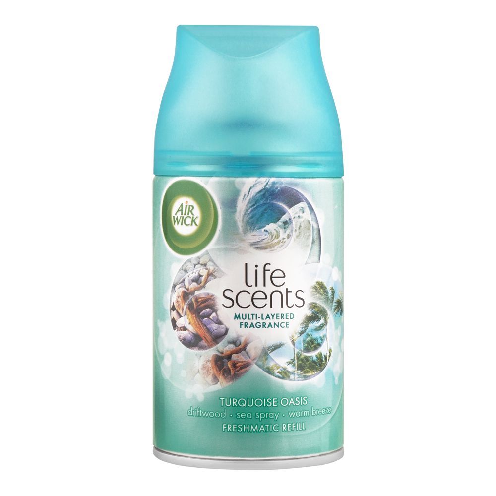 Airwick Life Scents Freshmatic Refill, Turquoise Oasis, 250ml - Main Image