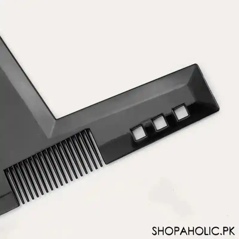 beard shaping styling template comb image3