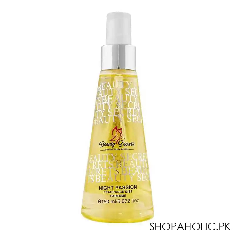 Beauty Secrets Night Passion Fragrance Mist, 150ml - Main Image