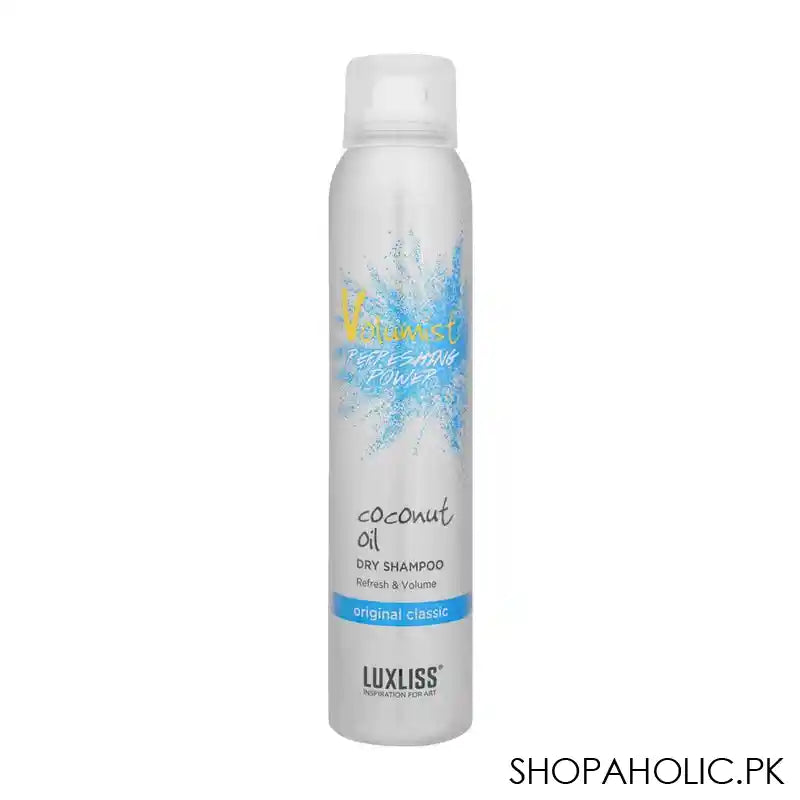 Beaver Luxliss Coconut Oil Original Classic Refresh & Volume Dry Shampoo, 220ml - Main Image