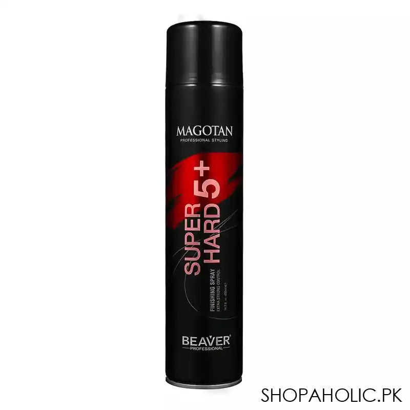 Beaver Magotan 5+ Super Hard Finishing Spray, Extra Strong Control, 420ml - Main Image