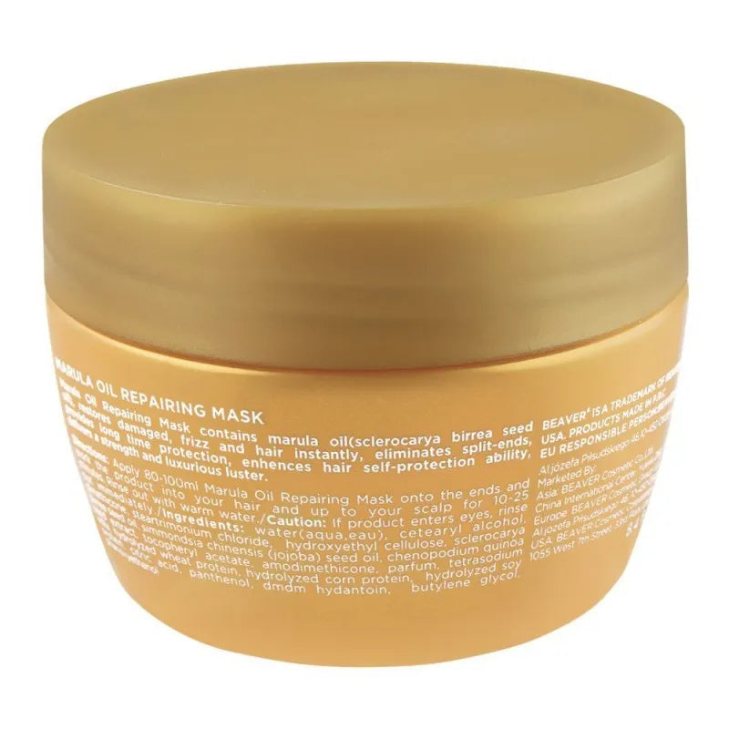 beaver marula oil miracle beauty oil hair mask, 250ml image2