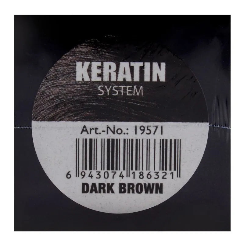 beaver professional keratin system hair building fibers dark brown 12g image2