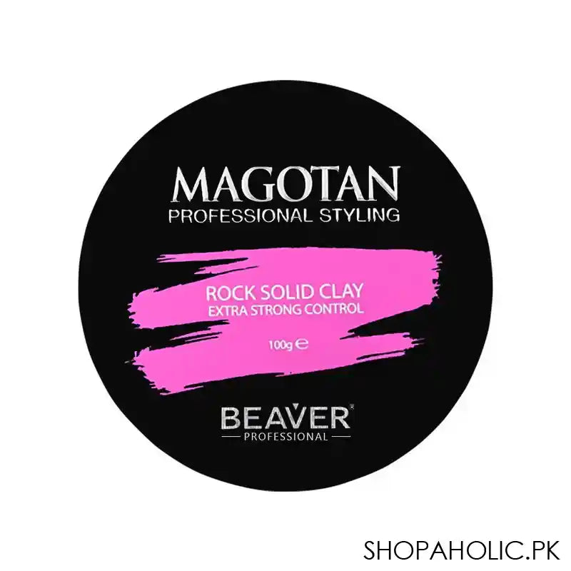 Beaver Professional Magotan Matte Hard 5+ Rock Solid Clay Extra Strong Control, 100g - Main Image