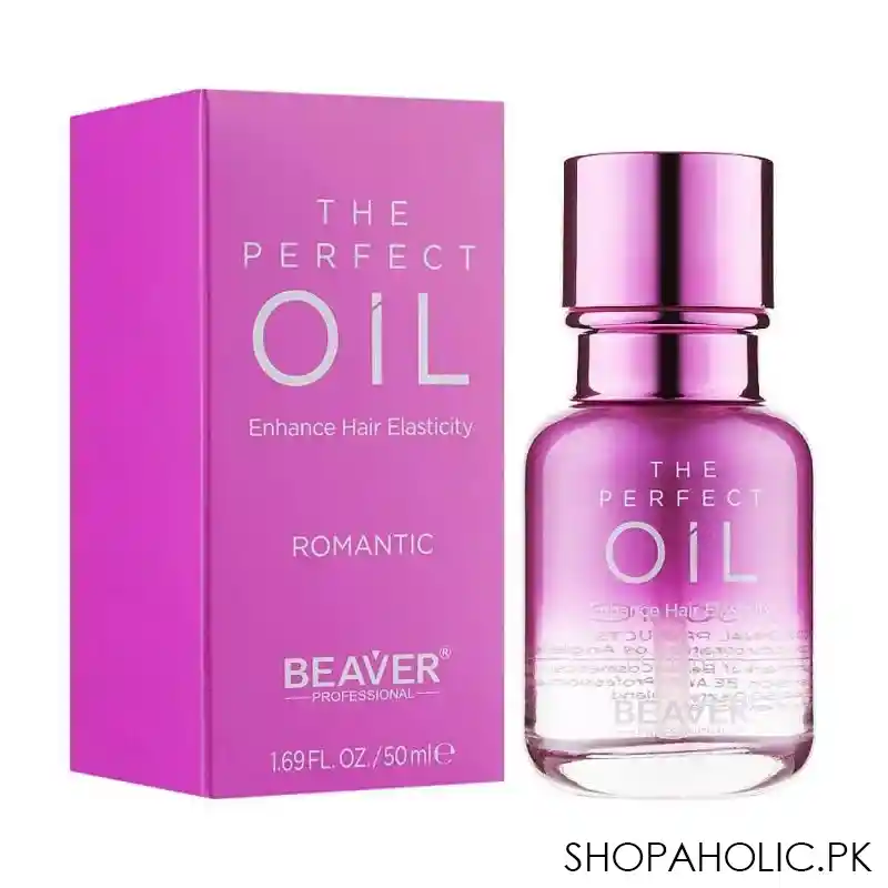 beaver the perfect romantic enhance hair elasticity oil, 50ml main image