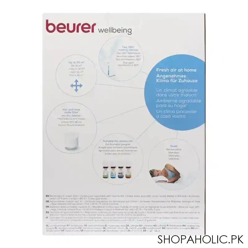 beurer air humidifier, lb 45 image3