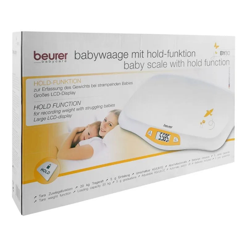 beurer baby scale with hold function, by 80 image2