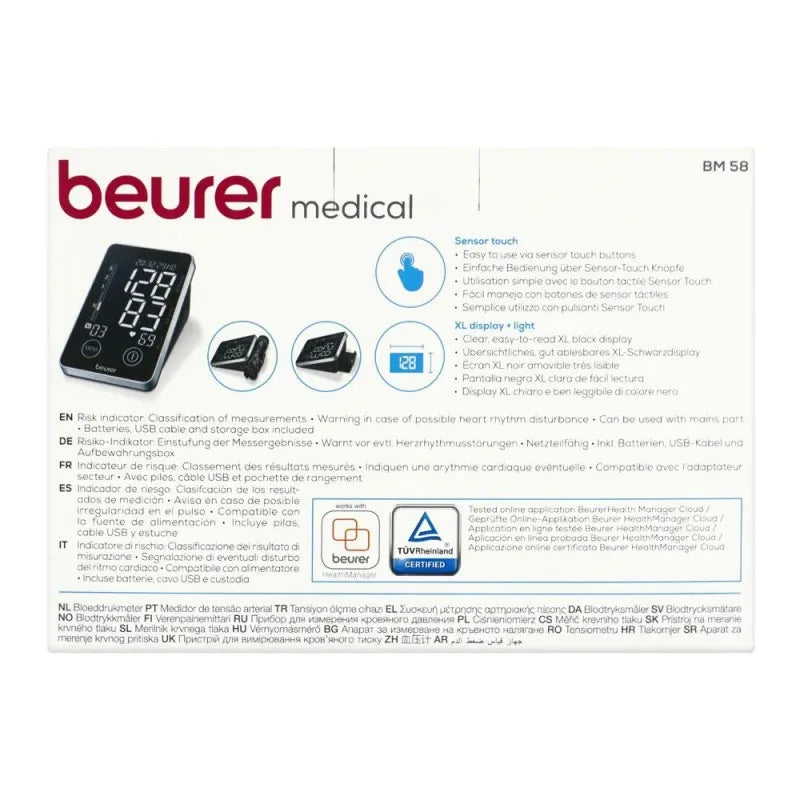 beurer blood pressure monitor, bm 58 image2